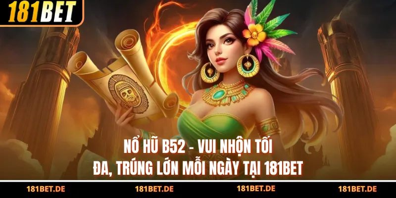 Nổ Hũ B52 - Vui Nhộn Tối Đa, Trúng Lớn Mỗi Ngày Tại 181BET